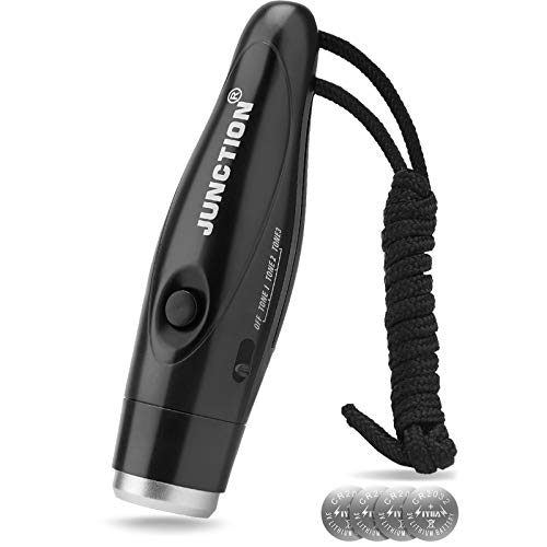 Electronic Whistle, Battery Operated Whistle Adjustable 3 Different Loud Whistle Sounds with Lanyard Handheld Electronic Whistles for Referees Volleyball Coaches Teacher, Soccer Sports Whistle - color: black