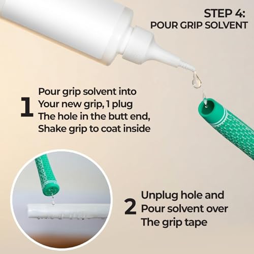 Wedge Guys Golf Grip Kits for Regripping Golf Clubs - Professional Quality - Options Include Hook Blade, 15 or 30 Tape Strips, 5 or 8 oz Solvent, Grip Tape Remover, Bench Vise & Rubber Clamp - style: Light Grip Kit