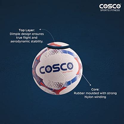 Cosco Rubber Hurricane Football - Size 5, White
