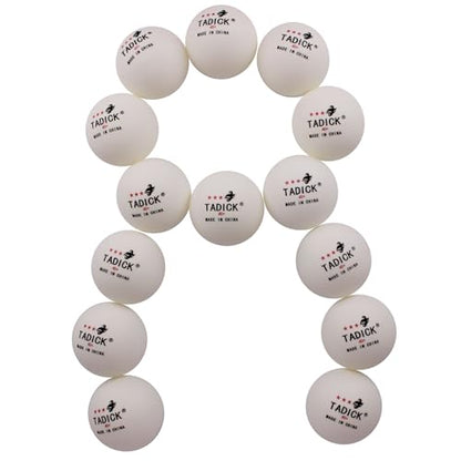 140 Pack Practice Ping Pong Balls, 3-Star Training Table Tennis Balls, Bulk Pong Balls - color: white