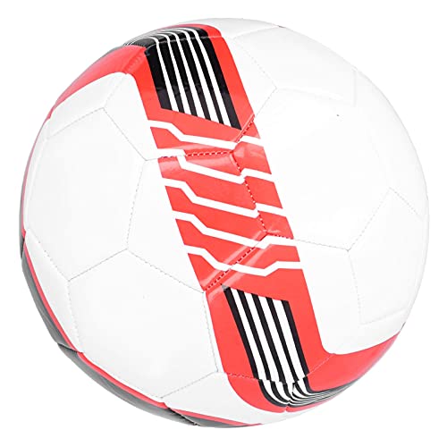 Size 5 Soccer Ball, Machine Stitched Football with Carbon Grain Foam Surface for Enhanced Control and Accurate, Professional Training Ball for Outdoor Sports Acti