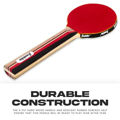 Franklin Sports Table Tennis Paddles - Rubber Paddle - Indoor Ping Pong Paddle - style: Trainer