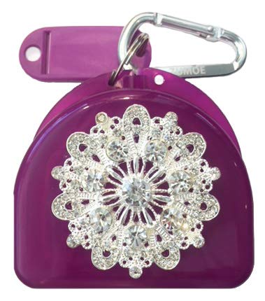 Decorated Mouthguard Case - Midnight Sky - color: Purple