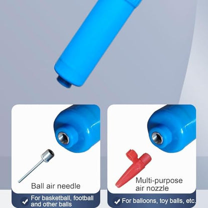 Air Pump for Balls - Basketball Pump | Ball Pump with Needle | Portable Hand Pump Ball Pump Inflator | Ball Inflation Pump Basketball Inflator | Soccer Ball Air Pump for Volleyball