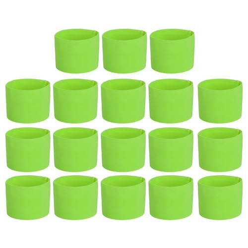 PATIKIL Soccer Captain Armband, Captain Arm Bands for Soccer Elastic Captain Arm Band Sports Captain Armbands for Youth Adult Football Team Training - color: Fluorescent Green