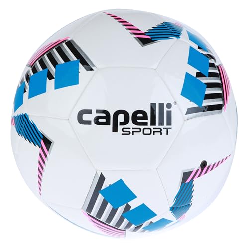 Capelli Sport Soccer Ball, Star Cubes Team Soccer Ball for Outdoor and Indoor Training