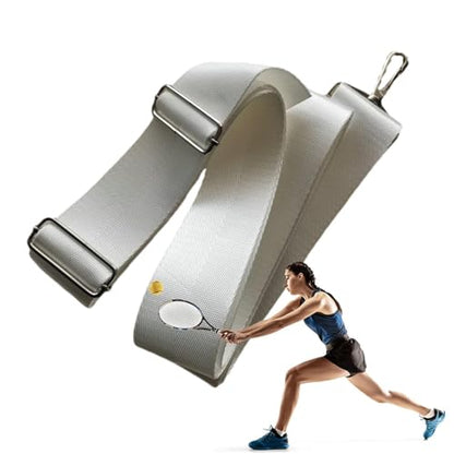 Tennis Center Strap – Adjustable Net Height, Heavy-Duty Weatherproof Court Accessory, Portable Professional Equipment | Quick Installation, Multi-Purpose Sports Gear for Driveway Practice, Training