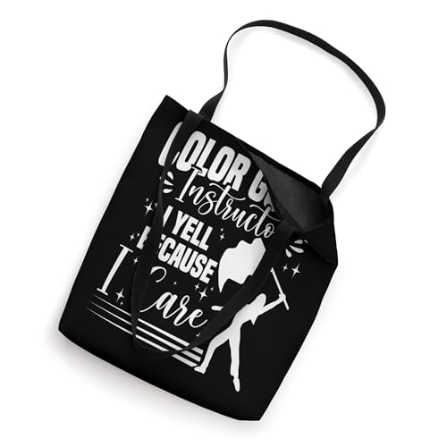 Color Guard Instructor Practice Winter Guard Coach Tote Bag