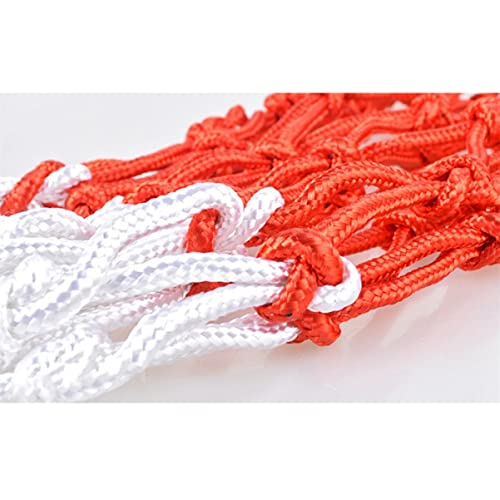 Balacoo Nylon Basketball Net Replacement Heavy Duty Design with Loops for Standard Rims Durable Easy to Install Basketball Accessories for Indoor and Outdoor Courts