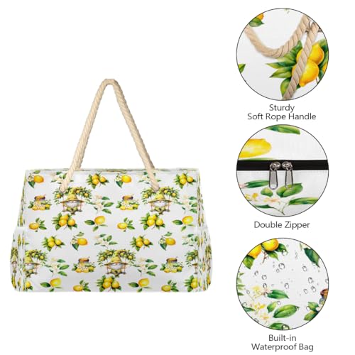 Beach Bag Waterproof Sand-proof Canvas Tote Lightweight Shoulder Bag Suitable for Family outdoor travel - color: D3
