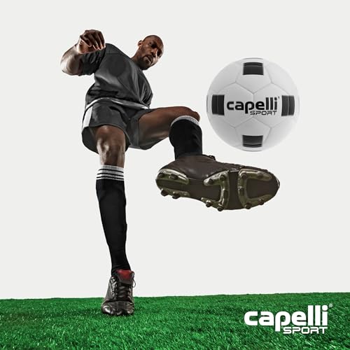 Capelli Sport Soccer Ball Sizes 4, 5 and Mini for Training, Practice Drills and League Play, Youth and Adult