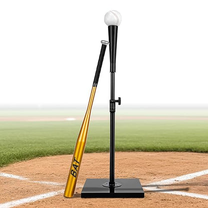 Baseball Batting Tee Set with Light Weight Aluminum Bat and Baseball - Hitting Tee - Baseball Tee - Batting Tees for Baseball - Hitting Tee for Baseball - Baseball Hitting Tee - Baseball Tee Set