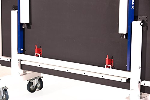 JOOLA Rally TL Professional MDF Indoor Ping Pong Table w/Quick Clamp Table Tennis Net & Post Set - 10 Minute Easy Assembly - Corner Ball Holders - Tournament Quality - Includes Playback Mode