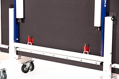 JOOLA Rally TL Professional MDF Indoor Ping Pong Table w/Quick Clamp Table Tennis Net & Post Set - 10 Minute Easy Assembly - Corner Ball Holders - Tournament Quality - Includes Playback Mode