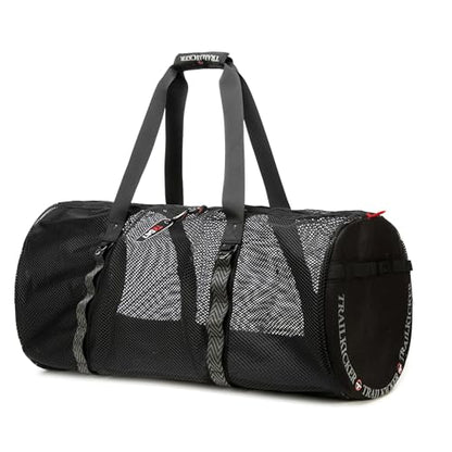 TRAILKICKER Premium Foldable & Durable Extra-Large Sports Equipment Bag – Perfect for Sports Gear Storage, Basketball, Football, Soccer, Rugby, Hockey