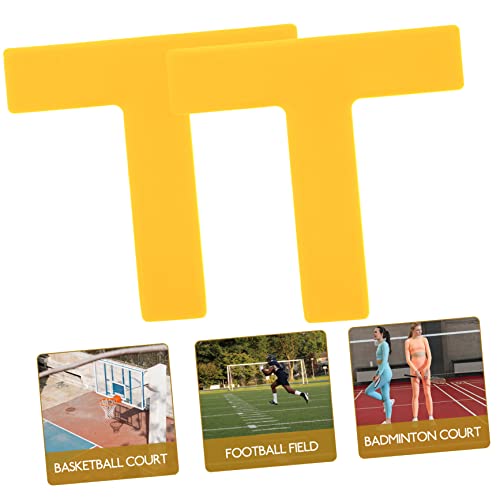 Shaped Stadium Landmark Pads for Football Training Durable Ground Markers for Agility Drills Enhanced