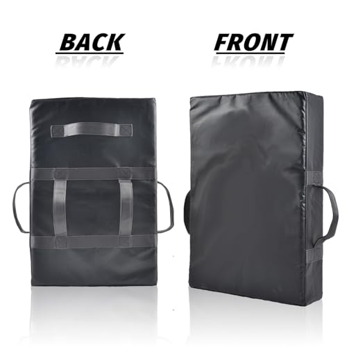 Football Blocking Pad：Multi-Sport Training Equipment with 5 Handles for Football Basketball Hockey Lacrosse & Martial Arts - Tackling Dummy & Kicking Pad