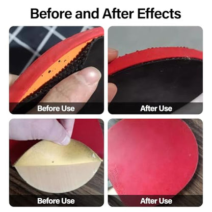 Table Tennis Glue, Perfect for Assembling Table Tennis Ping Pong Paddle, Comes with 8 Sponges to Easily Replace Table Tennis Rubber - size: 100ml