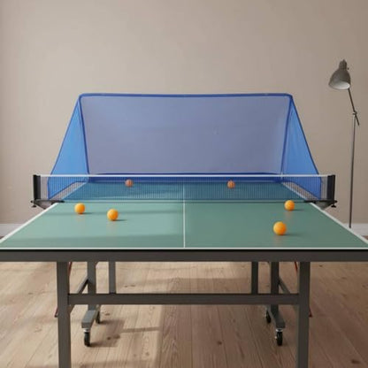 Table Tennis Return Net Adjustable Table Tennis Ball Collector Foldable Athletic Gear for Beginners