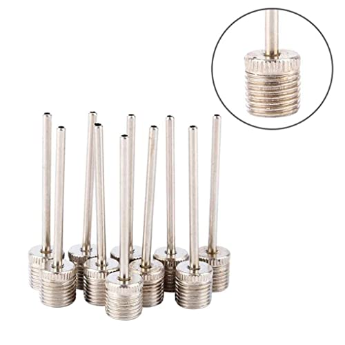 10 Pcs Sports Inflating Needle Pin Nozzle Football Basketball Soccer Ball Air Pump Practical Treatment