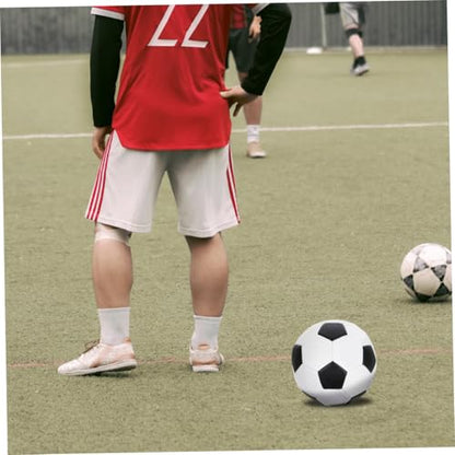 GARVALON Size 5 Pu Soccer Ball for Training and Match Play, Machine Stitched Football for Adults, Sturdy Outdoor Team Sports Ball Suitable for Soccer Practice and Recreation