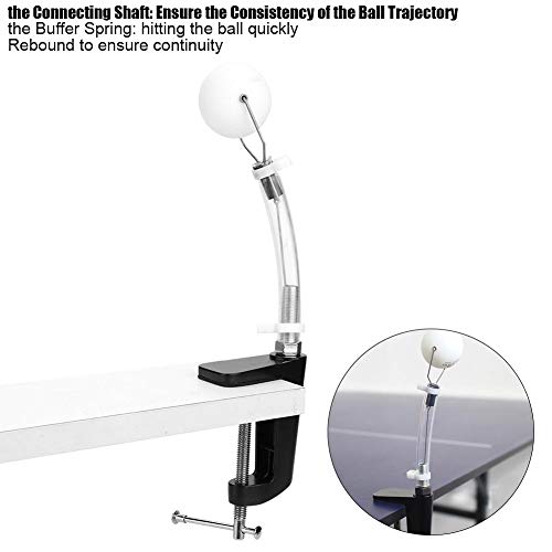 Professional Table Tennis Training Robot, Portable Practice Machine with Remote Control, Automatic Ball Server for Players and Beginners