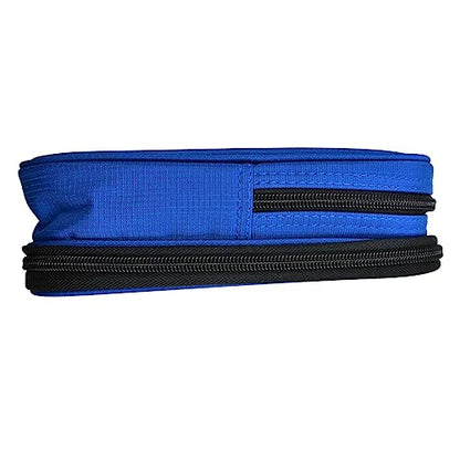 Butterfly Royal DX Case | Durable Material with Padded Front and Back Panels | Holds Two Paddles | Royal Blue Color Available | Professional Accessory
