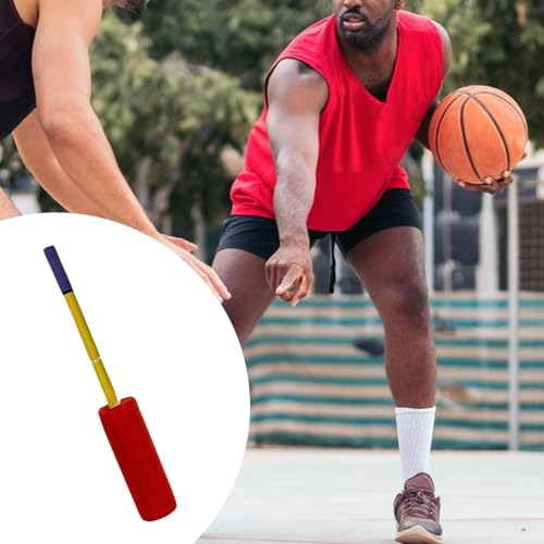 Basketball Blocking Pad Padded Blocking Guard Adjustable Length Professional Speed Reaction Training Ball Control Multifunctional Sports Sparring - color: Red