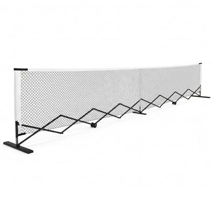 Lightweight Pickle Ball Net 22FT Pickleball Tennis Net with Steady Metal Frame Free Assembly & Carry Bag for Competitive and Recreational Play