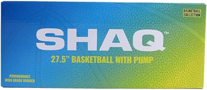 Shaq Junior 27.5" Basketball - Durable Rubber, Indoor/Outdoor Performance, Ideal for Training & Competitive Play