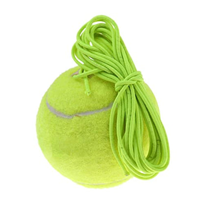 Tennis Ball Tennis Training Ball and String Replacement Self Practice Trainer Resiliency and Tether Replacement Tether 5PCS, Balls