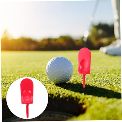 BESPORTBLE Green Fork Delicate Divot Tool Golfs Tool Golfs Divot Re Tool Golf Tool Professional Lawn Reing Tool - color: Red
