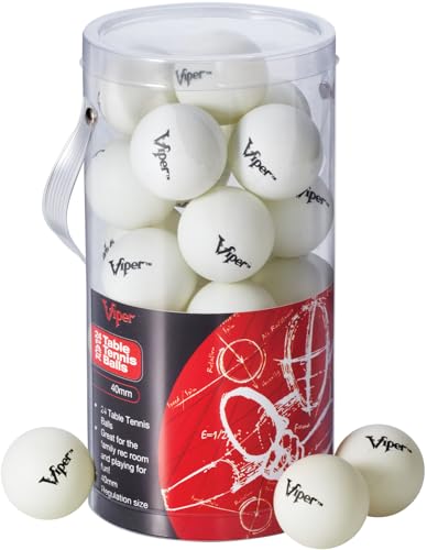 Viper Table Tennis Four Racket Set with 30 Table Tennis Balls