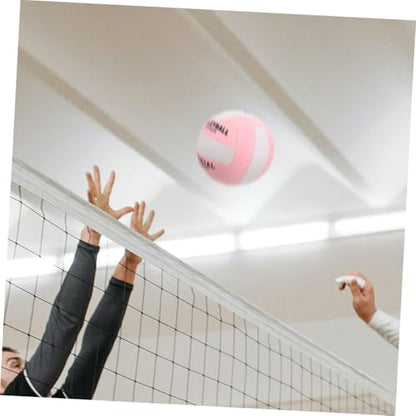 Luxshiny Soft Indoor Volleyball Standard Inflatable Sports Ball Training Beach Ball for Entrance Examination and Indoor Matches with Elasticity and Control
