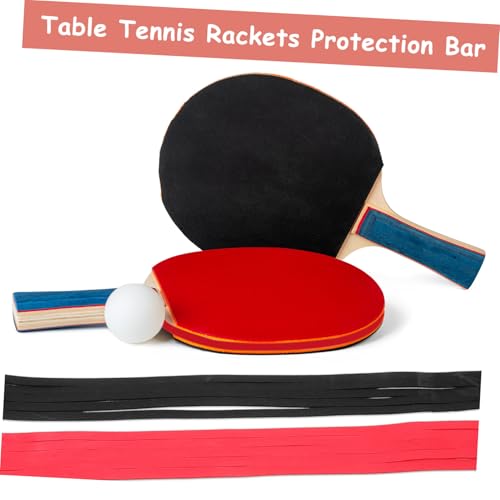 Happyyami 10pcs Self-Adhesive Table Tennis Racket Edge Tape Thickened -Collision Sponge Strip for Boy Girl Sports and Training for Edge