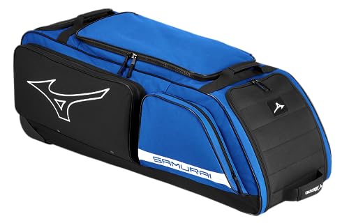 Mizuno Samurai Wheel Bag 24 - color: Royal/Black