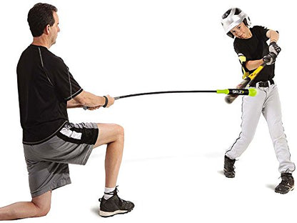 SKLZ Hitting Stick Batting Swing Trainer for Baseball and Softball, One-on-One Coaching Tool for Ball Contact, Hand-Eye Coordination, and Bat Speed - style: Softball Swing Trainer