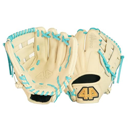 44 PRO BB Stock Rise Baseball Glove for Youth & Little Leagues, Age 8-12, Infield & Outfield, 11.5", H-Web, Easy Break-in, Narrow Fit & Lightweight Design