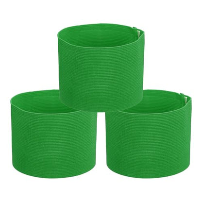 PATIKIL Soccer Captain Armband, Captain Arm Bands for Soccer Elastic Captain Arm Band Sports Captain Armbands - color: Grass Green