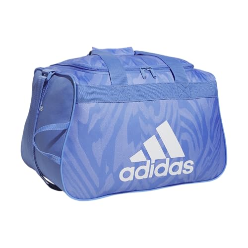 adidas Power Gym Bag – Lightweight Small Duffel - color: Lightwave Blue Fusion/White/Diablo