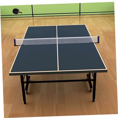 LIOOBO Table Tennis Net Mesh Set Lightweight Rack for Serving Easy to Install Remove for Backyard Indoor Games