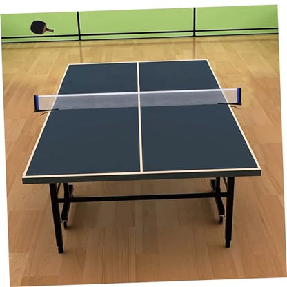 LIOOBO Table Tennis Net Mesh Set Lightweight Rack for Serving Easy to Install Remove for Backyard Indoor Games