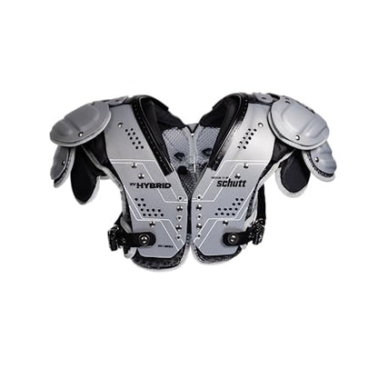 Schutt XV Skill Football Shoulder Pads for Quarterback, Wide Receiver, Defensive Back - size: X-Large, style: Hybrid