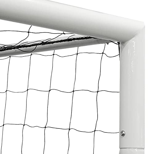 Aoneky 10x6.5ft Backyard Soccer Goal with Net - Alloy Steel Frame, Official 5v5 Size for Family Fun and Practice, Easy Assembly Portable Sports Game
