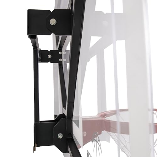Silverback NXT 54" Wall Mounted Basketball Hoop, Indoor / Outdoor Basketball Hoop with QuickPlay Design - color: Fixed Height