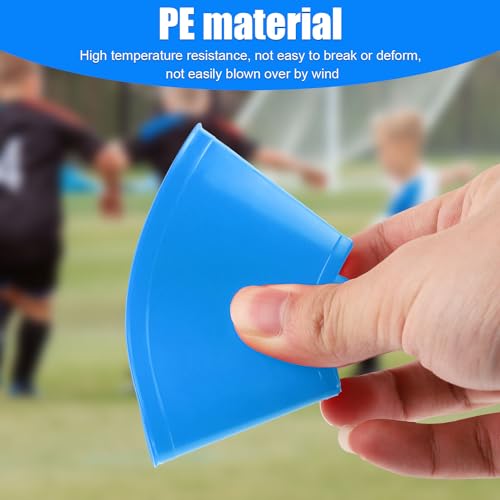 XIHIRCD 25pcs Soccer Cones for Sports Training, Mini Football Cones & Mesh Bag Flexible Agility Cones Premium Training Cones for Basketball Football Running Drills Sports Games Skating Kids