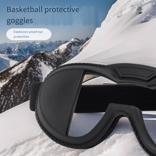 Dribbling Goggle Light Weight Training Eyewears Portable Sports Glasses Football Eyeglasses Comfortable - color: Black