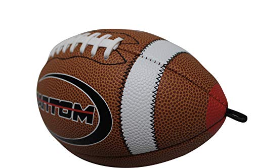 Fantom Throw Football Trainer - Improve Throwing & Catching/Practice Indoors & Practice Outdoors Mini, Pee-Wee, Junior, Youth, & Official - Throw & Catch The Perfect Pass - Made in USA - size: Youth (Junior High School - Ages 11+)