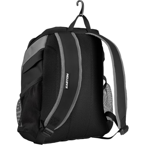Easton Dugout Youth Backpack Equipment Bag | Baseball & Softball | Multiple Colors - color: Black