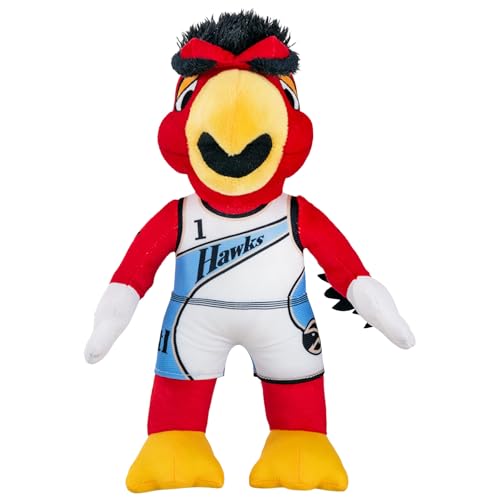 Bleacher Creatures Atlanta Hawks Harry The Hawk 10" Plush Figure - A Mascot for Play or Display - color: Atlanta Hawks Harry the Hawk, size: 10 Inches